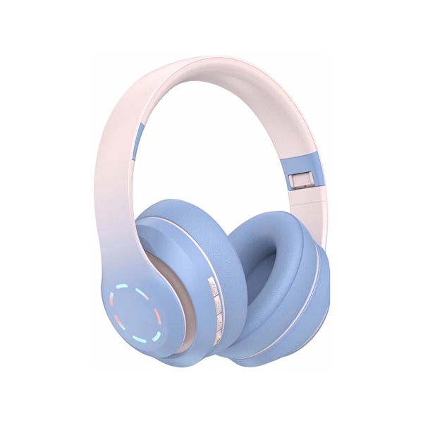 Sn-36 Bluetooth-hörlurar med huvudmontering Blå