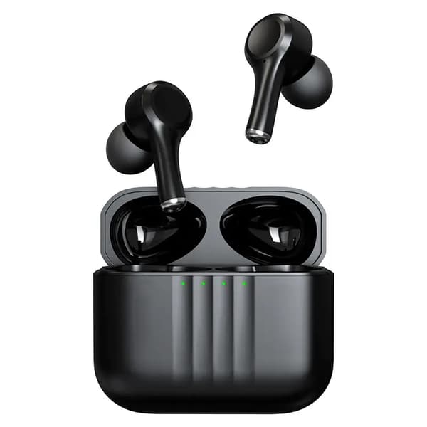 True Wireless Bluetooth Hörlurar J7 TWS Lång batteritid Aktiv brusreducering svart
