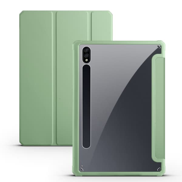 Kotelo Samsung Galaxy Tab S7 Plus 12.4\" (T970/T975) -tabletille Green