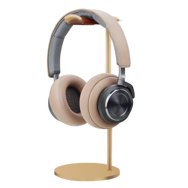 Hörlursställ Universal gaming headset hängare guld