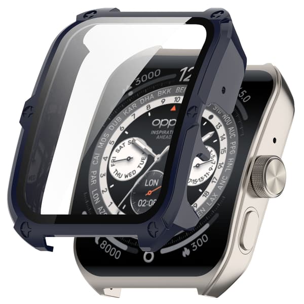 Skyddsfodral för OPPO Watch 4pro (Mörkblå)