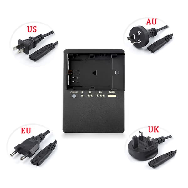 Oplader til Canon 5DS 6Da 6D LC-E6/LC-E6E/LP-E6N Batteri