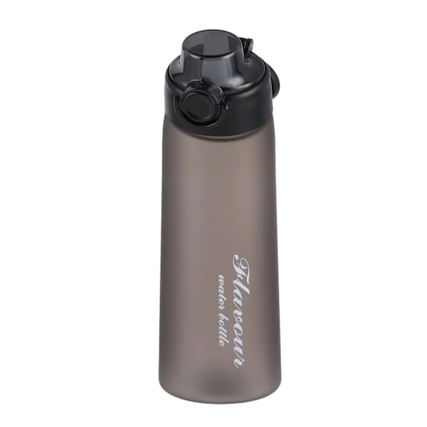 900ml Sportvattenflaska Smak Pod Sport Sugrör Kopp Tritan För Utomhussport Fitness Svart