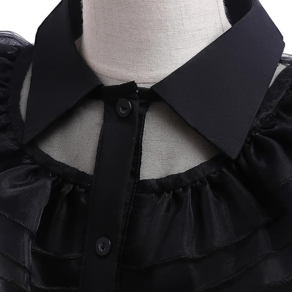 Wednesday Adams -vaatteet tarvikkeineen, pituus 160 cm