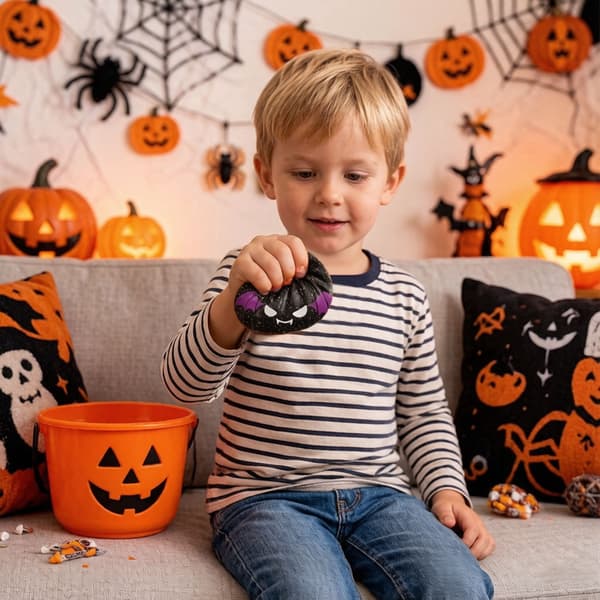 Stressavlastande leksaker, Halloween-presenter (Black Bat)
