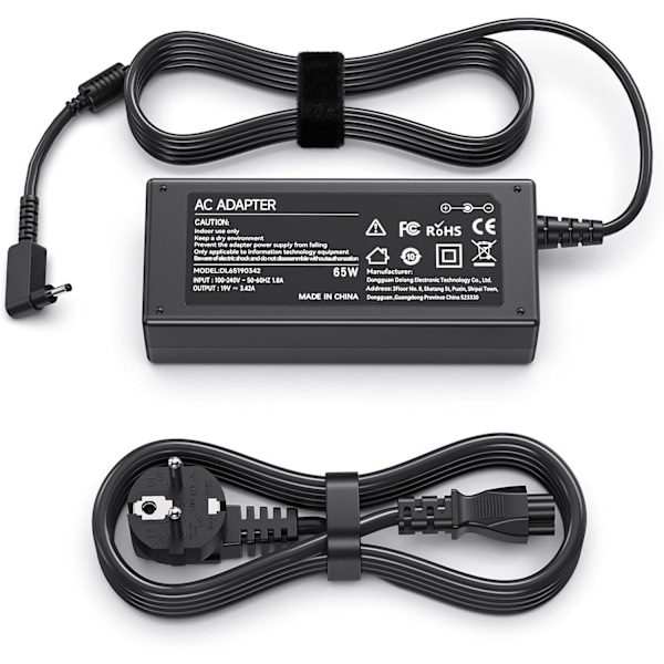 65W Laptop Laddare för Acer Swift 3 SF314-42 SF314-55 SF314-51 SF314-52 SF315-52 Strömadapter