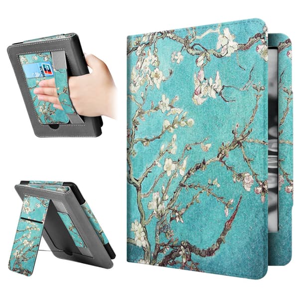 Fodral för Kindle Paperwhite 6 12:e generationen (7\") 2024 Apricot Blossoms