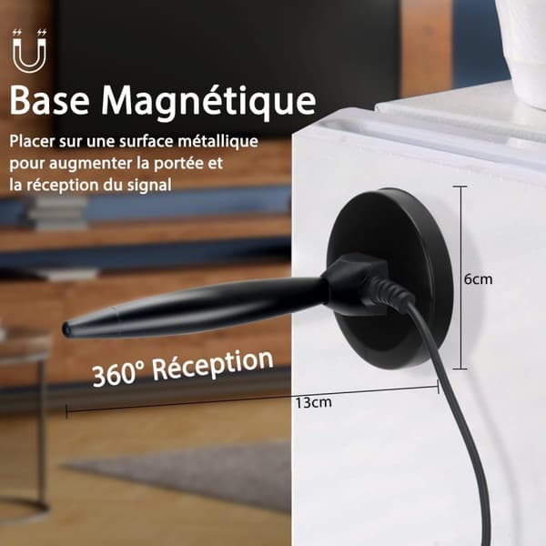 TV-antenn HDTV-antenn, magnetisk chuckbotten