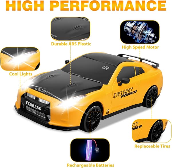 2.4G Nopea Drifting RC Auto 4Wd RC Lelu-B