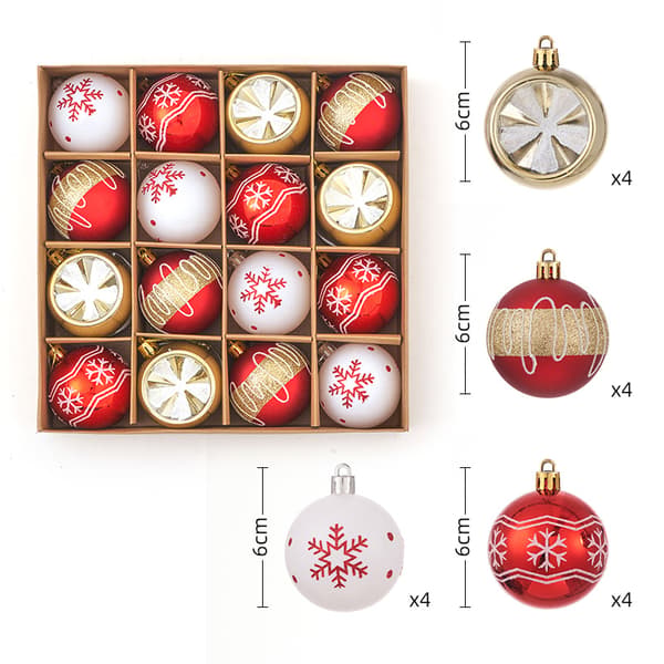 Julgranskulor Julgransprydnader (Set-19)