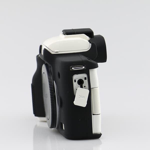 Etui til Canon EOS M50 Silikone kameraetui (White)