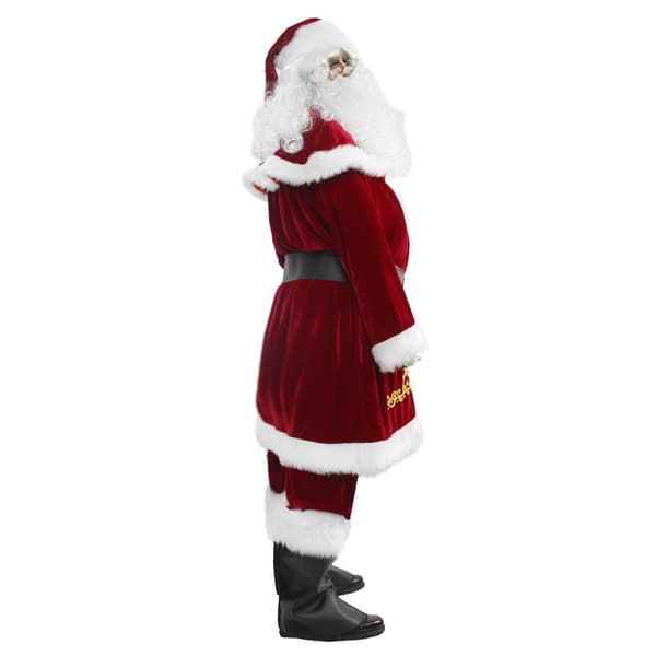 9-delt julemandskostume, julekostume - L