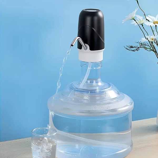 En elektrisk dricksvattenpump, USB-laddning