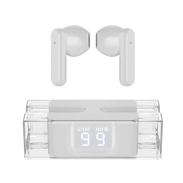 Ekte trådløse Bluetooth-hodetelefoner SP28 in-ear høykvalitets Bluetooth 5.3 lang batteritid Rosa