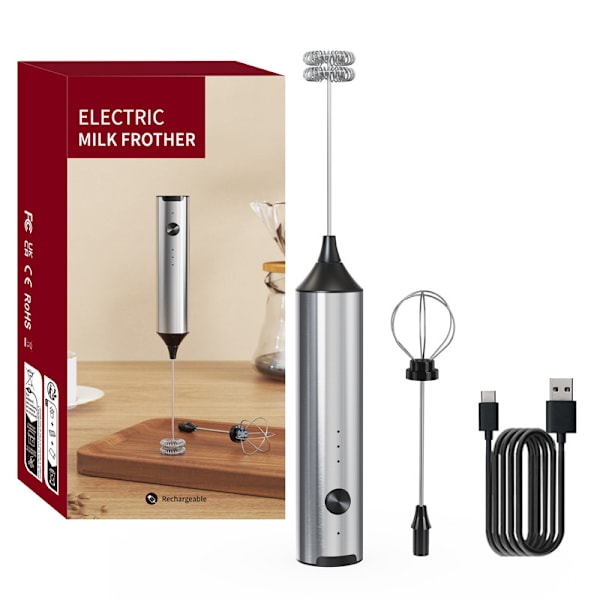 Mælkeskummer, Elektrisk blender-T