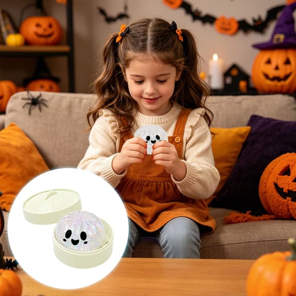 Stressavlastande leksaker, Halloween-presenter (white face)