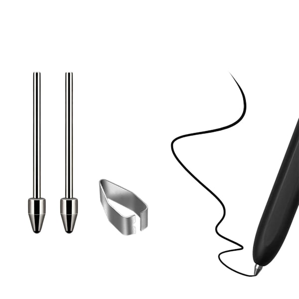 Metal Stylus-spidser til Samsung Galaxy Note 10/Note10 Plus/Note 20/Note 20 Ultra (2 stk. - sølv)