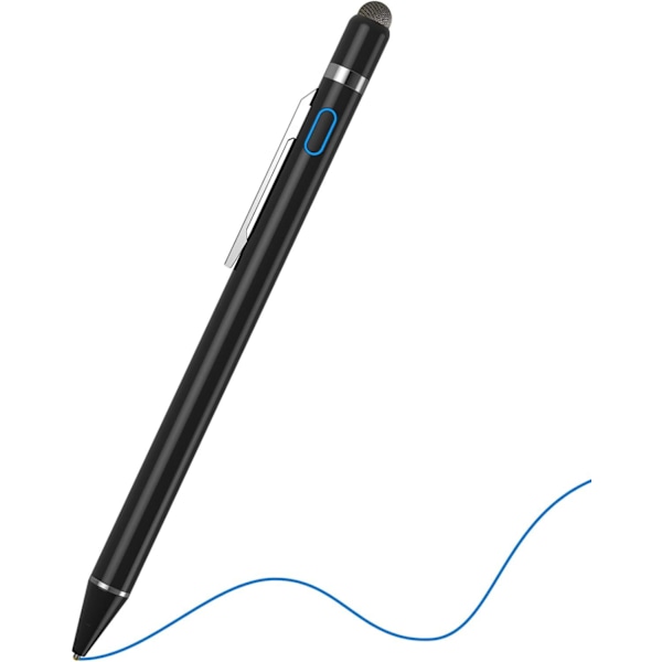 Stylus-kynä iPadille/Androidille (musta)
