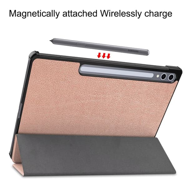 Etui til Samsung Galaxy TAB S9FE Plus 12.4 Gull