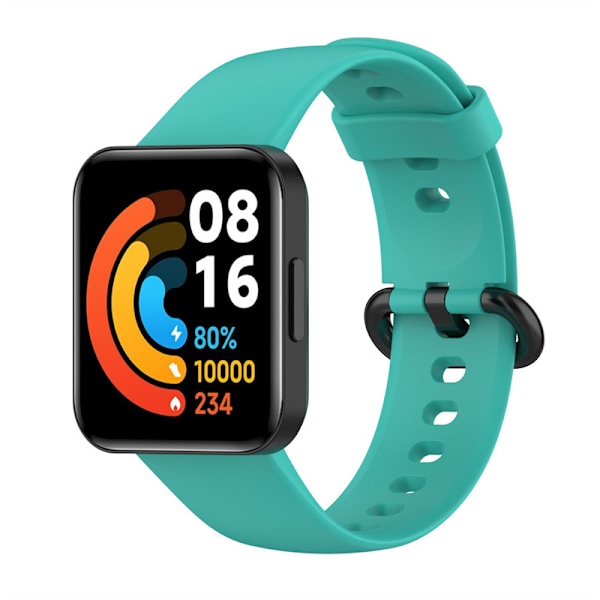 Silikonarmband för Xiaomi Mi Watch 2 Teal