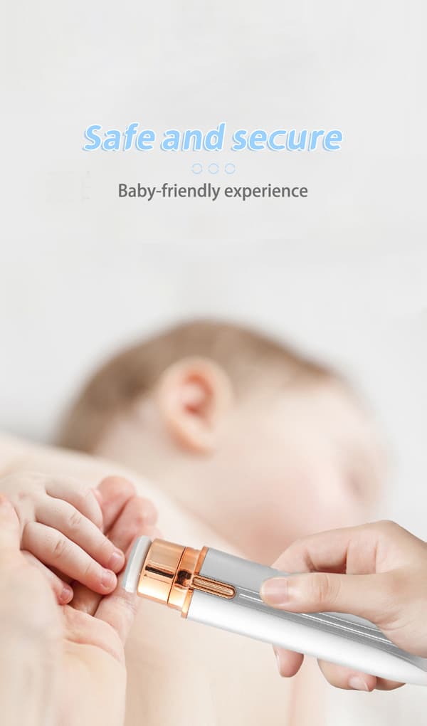 Hjemme Mini Neglemaskin Bærbar Neglesliper