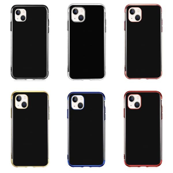 iPhone 13 Mini - Floveme Silikonskal Svart