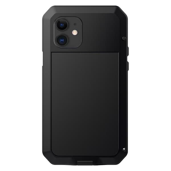 iPhone 12 Pro Max - Kraftigt Skyddsskal i Aluminium (Heavy Duty) Silver