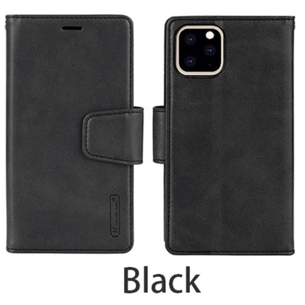 iPhone 11 Pro Max - Kraftfullt Plånboksfodral 2 i 1 (Hanman) Svart