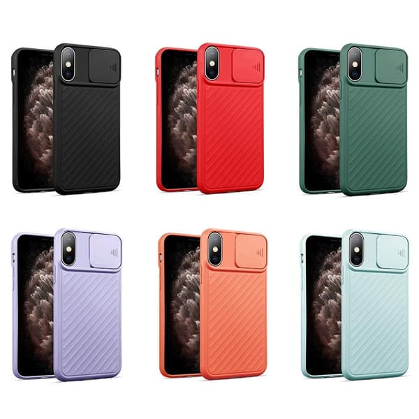 iPhone XS Max - Robust Skyddande Skal Svart