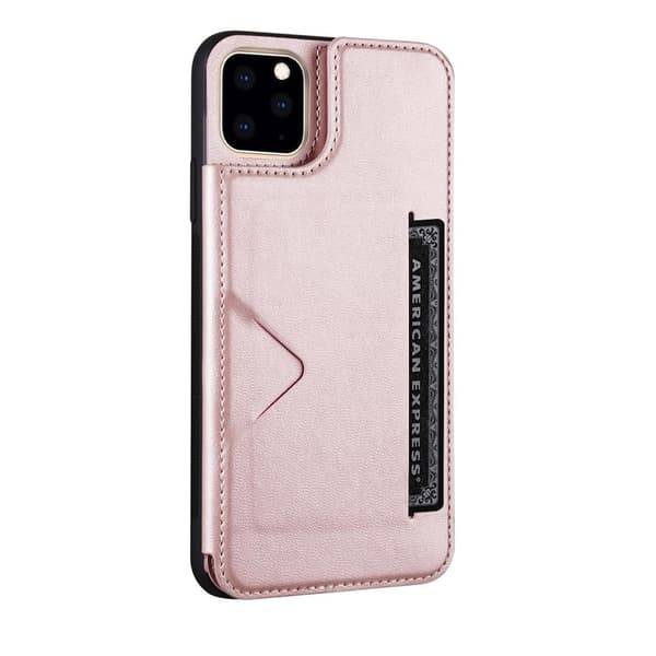 iPhone 14 Pro - Skal med Kortfack (HANMAN) Svart
