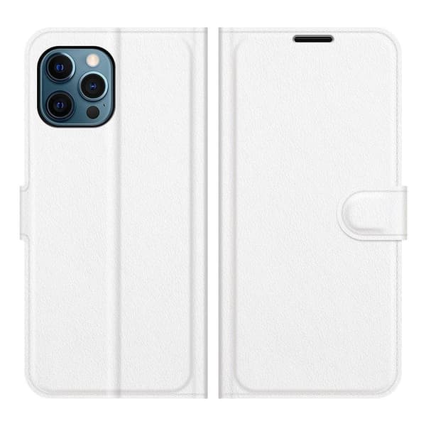 iPhone 12 Pro - Effektfullt NKOBEE Plånboksfodral Svart