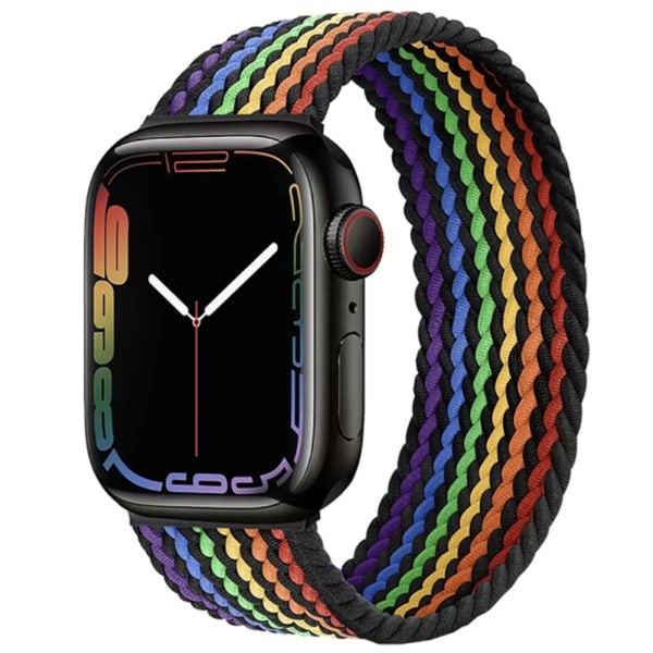 Hållbart Elastiskt Apple Watch Armband 38mm/40mm/41mm Rainbow L 07de |  Rainbow | l | Fyndiq