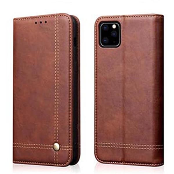 iPhone 11 Pro - Stilrent Praktiskt Plånboksfodral LEMAN Svart