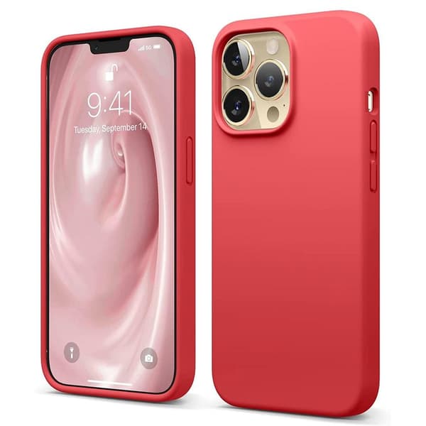 iPhone 13 Pro - Skyddsskal i Silikon (Floveme) Svart