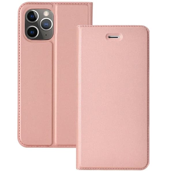 iPhone 12 Pro - Praktiskt Stilsäkert Plånboksfodral Svart