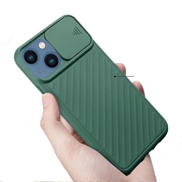 iPhone 13 Mini - Skal med Kamera Skydd Svart
