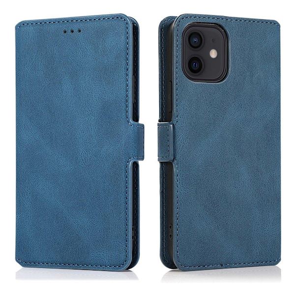 iPhone 12 - Plånboksfodral Svart