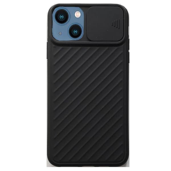 iPhone 13 Mini - Skal med Kamera Skydd Svart
