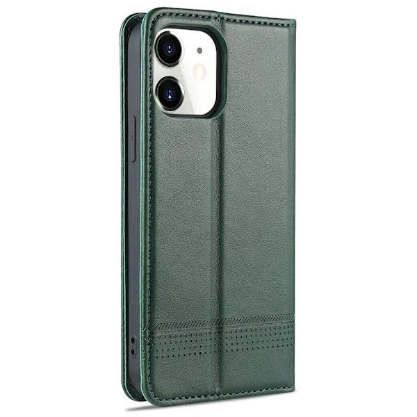 iPhone 12 - Plånboksfodral (AZNS) Svart