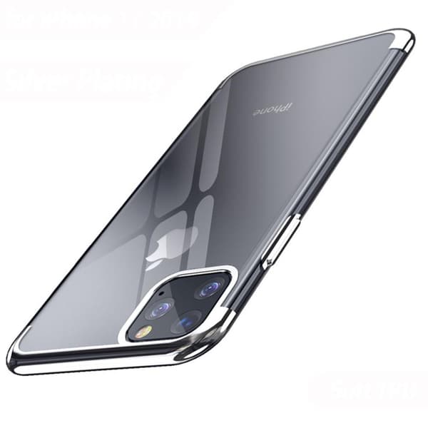 iPhone 12 Pro - Exklusivt FLOVEME Silikonskal Silver