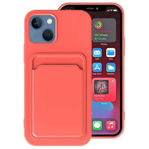 iPhone 13 Mini - Floveme Skal Vinröd