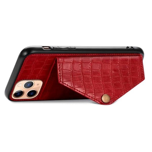 Elegant Skal med Korthållare - iPhone 11 Pro Max Blå