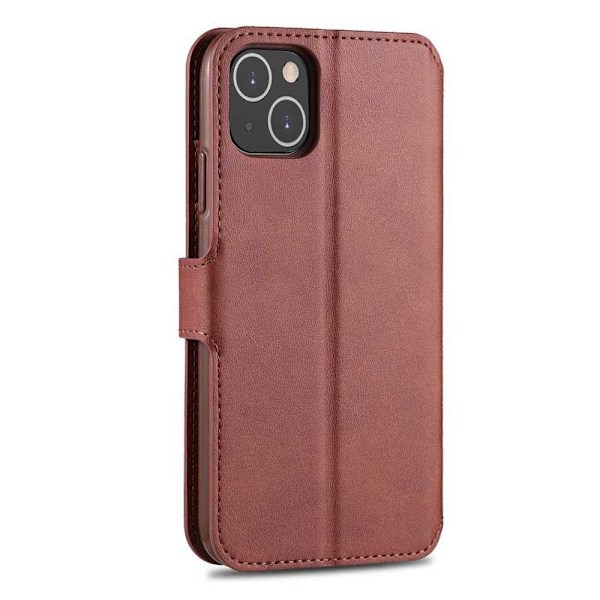 iPhone 13 Mini - Plånboksfodral YAZUNSHI Svart