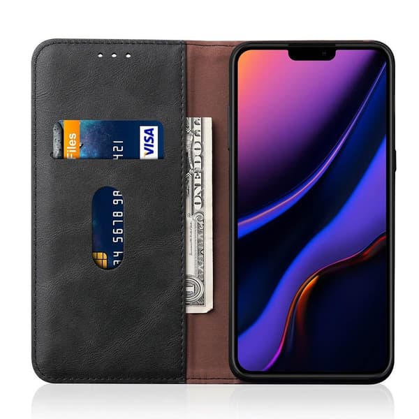 iPhone 11 Pro - Stilrent Praktiskt Plånboksfodral LEMAN Svart