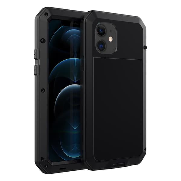 iPhone 12 Pro Max - 360-EXXO-Skyddsfodral (Heavy Duty) Röd