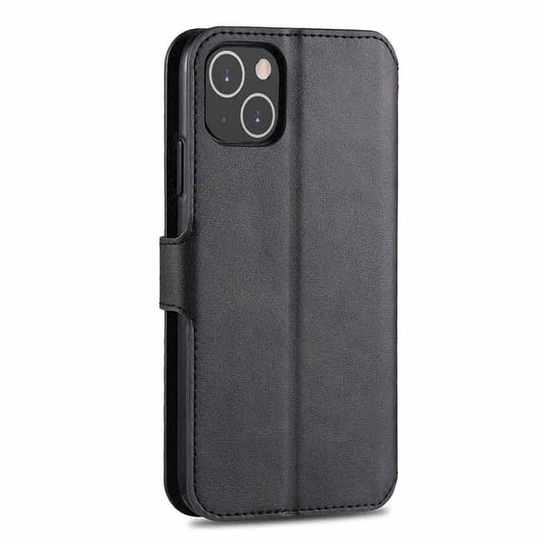 iPhone 13 Mini - Plånboksfodral YAZUNSHI Svart