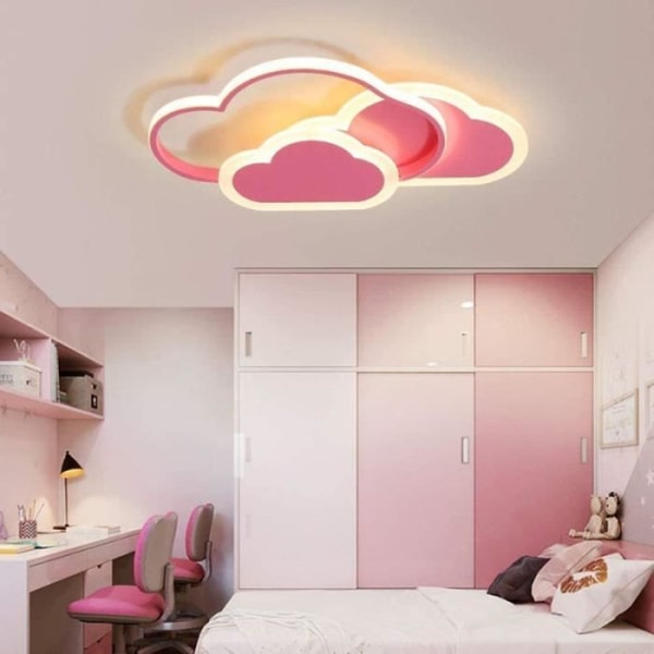 DELAVEEK LED-taklampa 32W Dimbar fjärrkontroll 3000K ~ 6000K för barns sovrum och vardagsrum