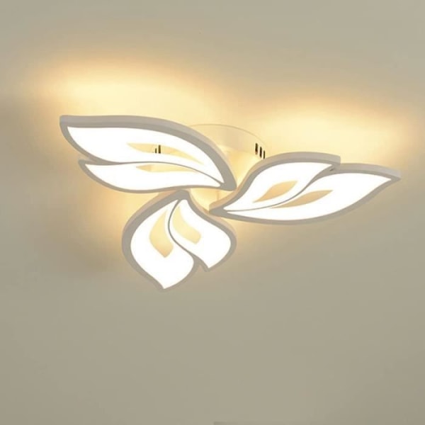 DELAVEEK LED-taklampa, 45W, Creative 3 Heads Modern Petal Light för sovrum, vardagsrum, korridor, arbetsrum