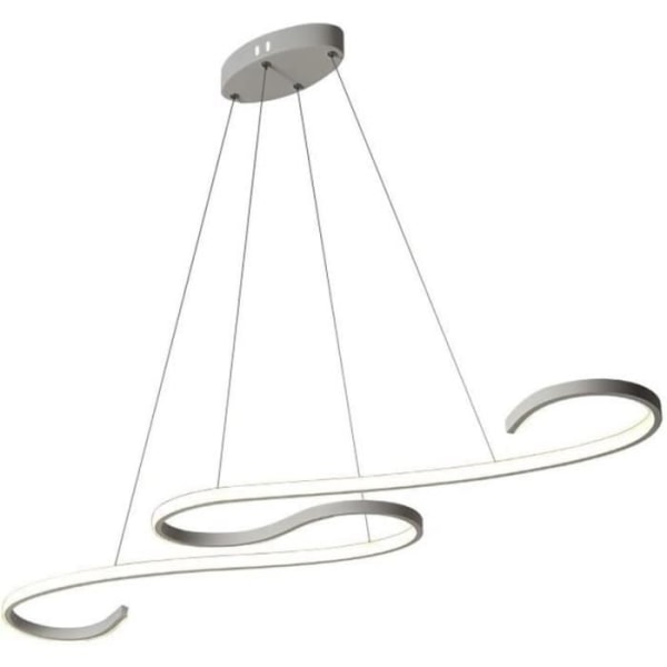 Pendellampa - Ljuskrona i vardagsrummet - Modern stil - Trefärgad dimbar - LED-ljus - 46W - för Sovrum Matsal Kök