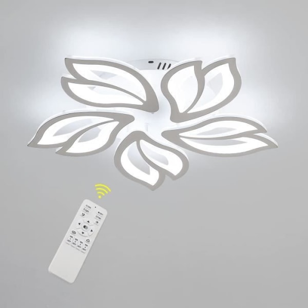 Modern dimbar LED-takljusarmatur Ljuskronor Kronbladsdesign Taklampa för Vardagsrum Sovrum Hall Kök